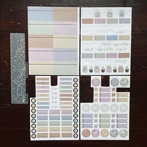 Erin Condren Bundle of Sticker Sheet perfect for Journals/Planners/Calendars
